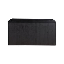 Fluted Black Dresser