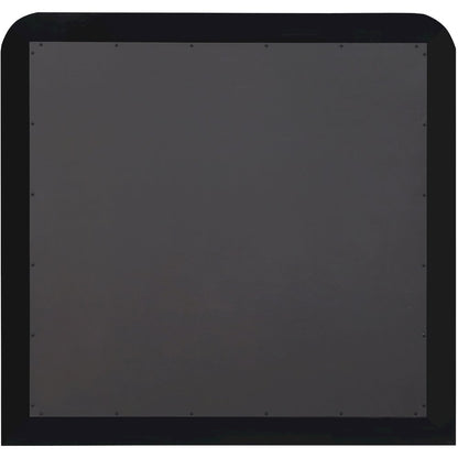 Fluted Black Mirror