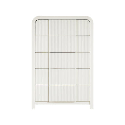 Fluted Cream Chest