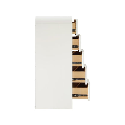 Fluted Cream Chest