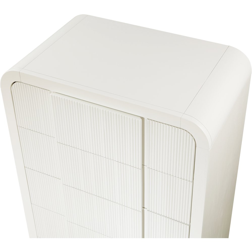 Fluted Cream Chest