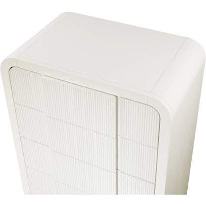 Fluted Cream Chest