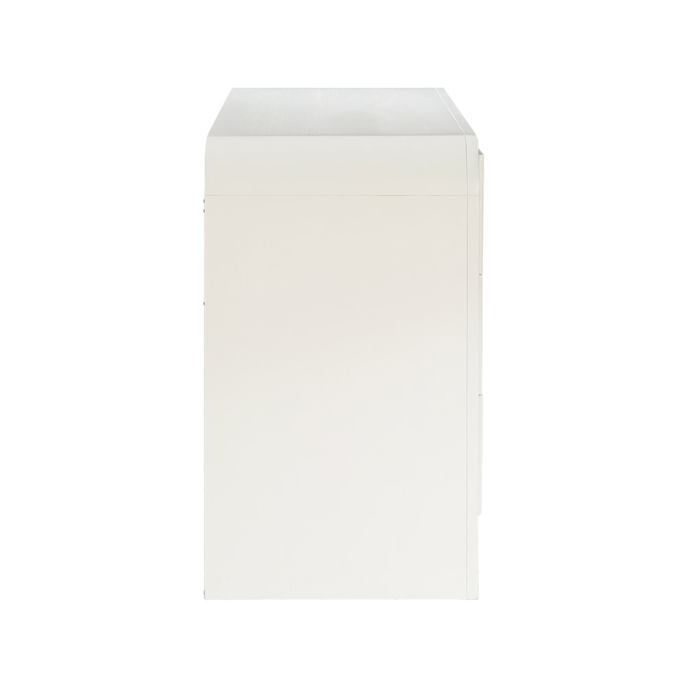 Fluted Cream Dresser