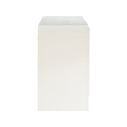 Fluted Cream Dresser