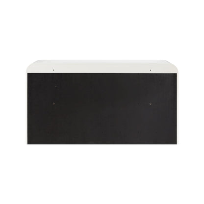 Fluted Cream Dresser