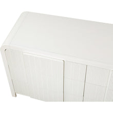 Fluted Cream Dresser