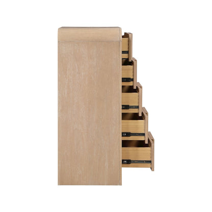 Fluted Natural Chest