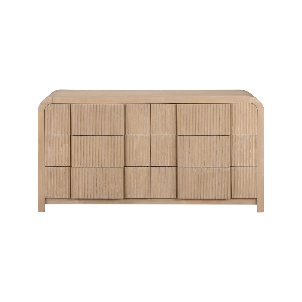 Fluted Natural Dresser