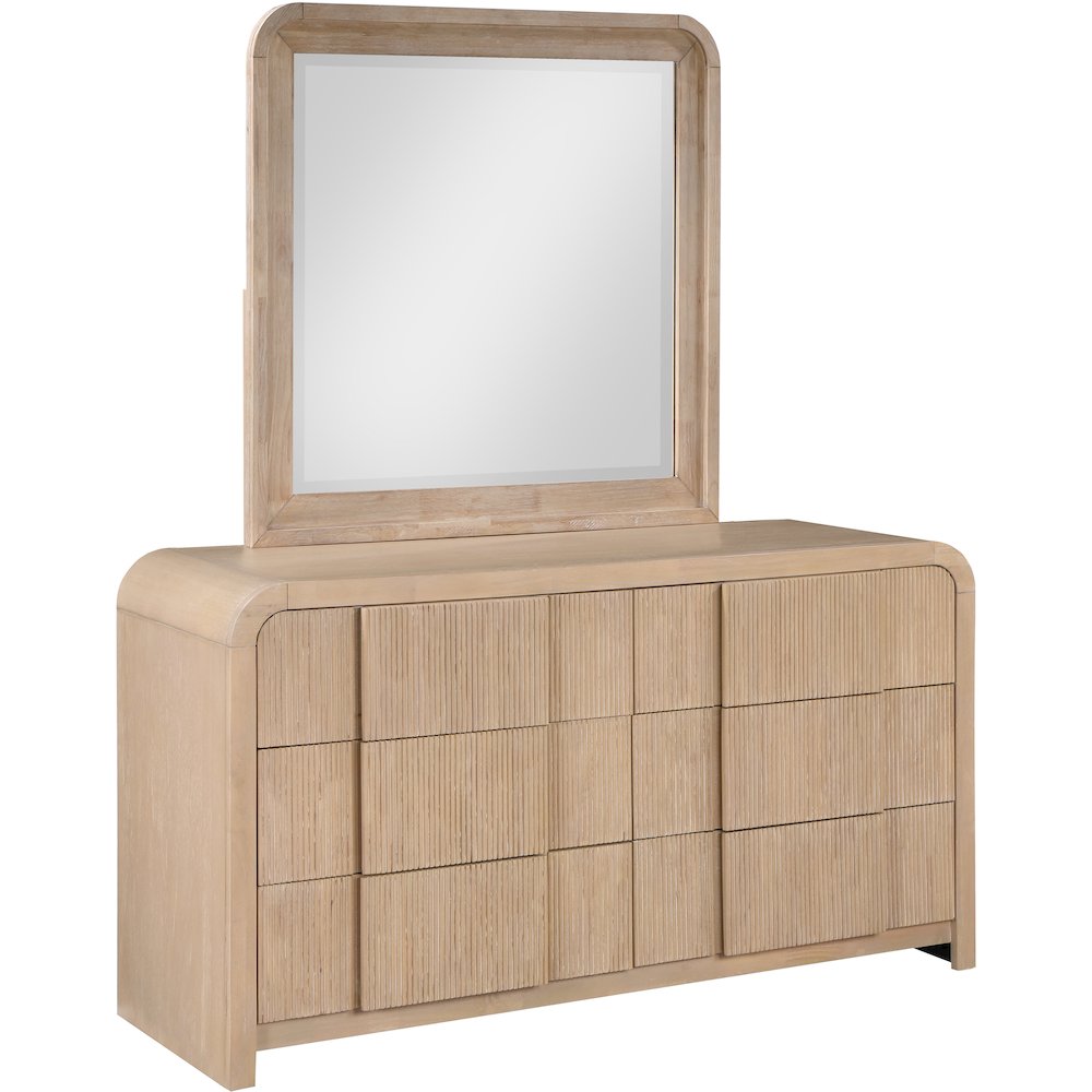 Fluted Natural Dresser