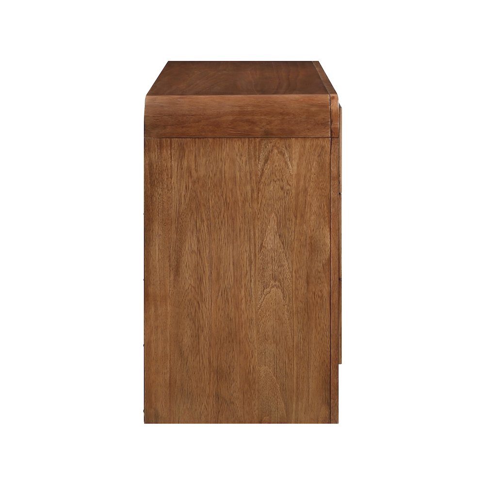 Fluted Walnut Dresser