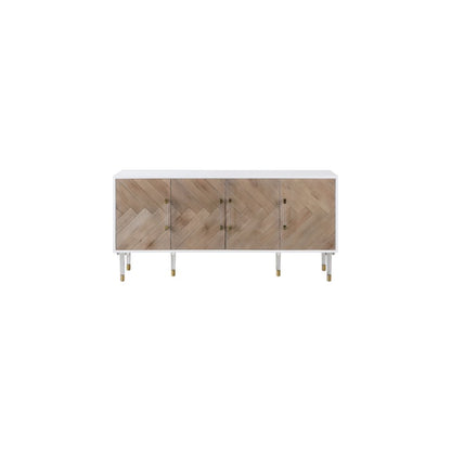 Jive White Lacquer Sideboard/Buffet