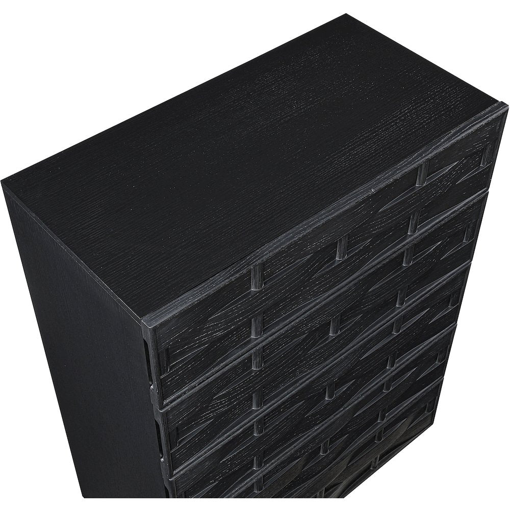Weave Black Chest