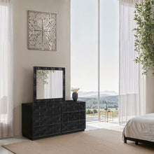 Weave Black Dresser