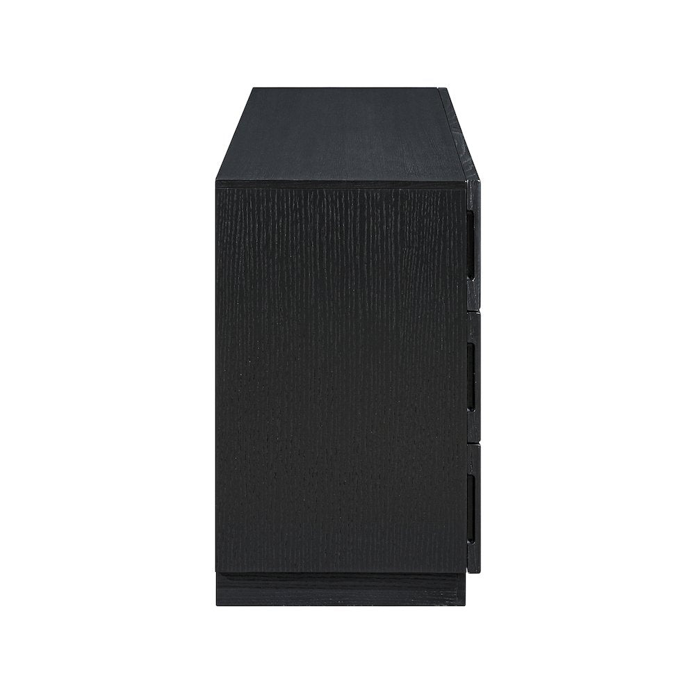 Weave Black Dresser