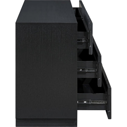 Weave Black Dresser
