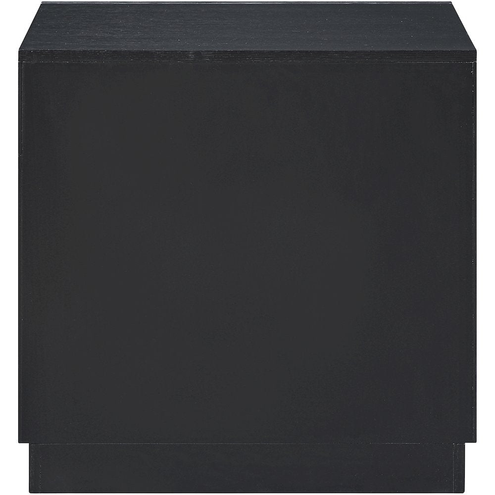 Weave Black Night Stand