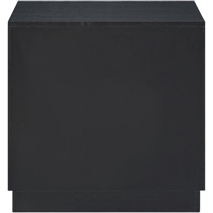 Weave Black Night Stand