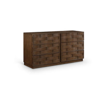 Weave Brown Dresser