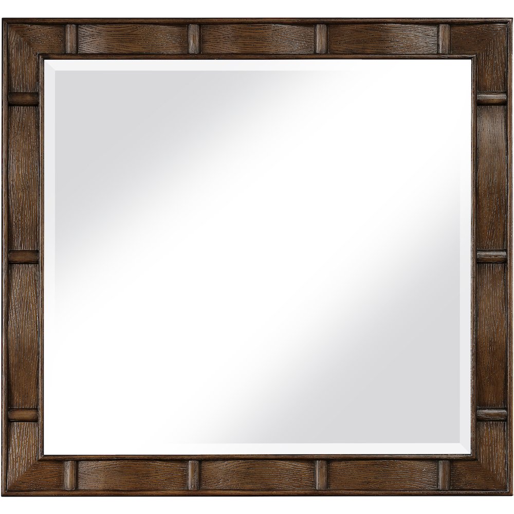 Weave Brown Mirror