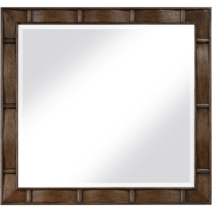 Weave Brown Mirror