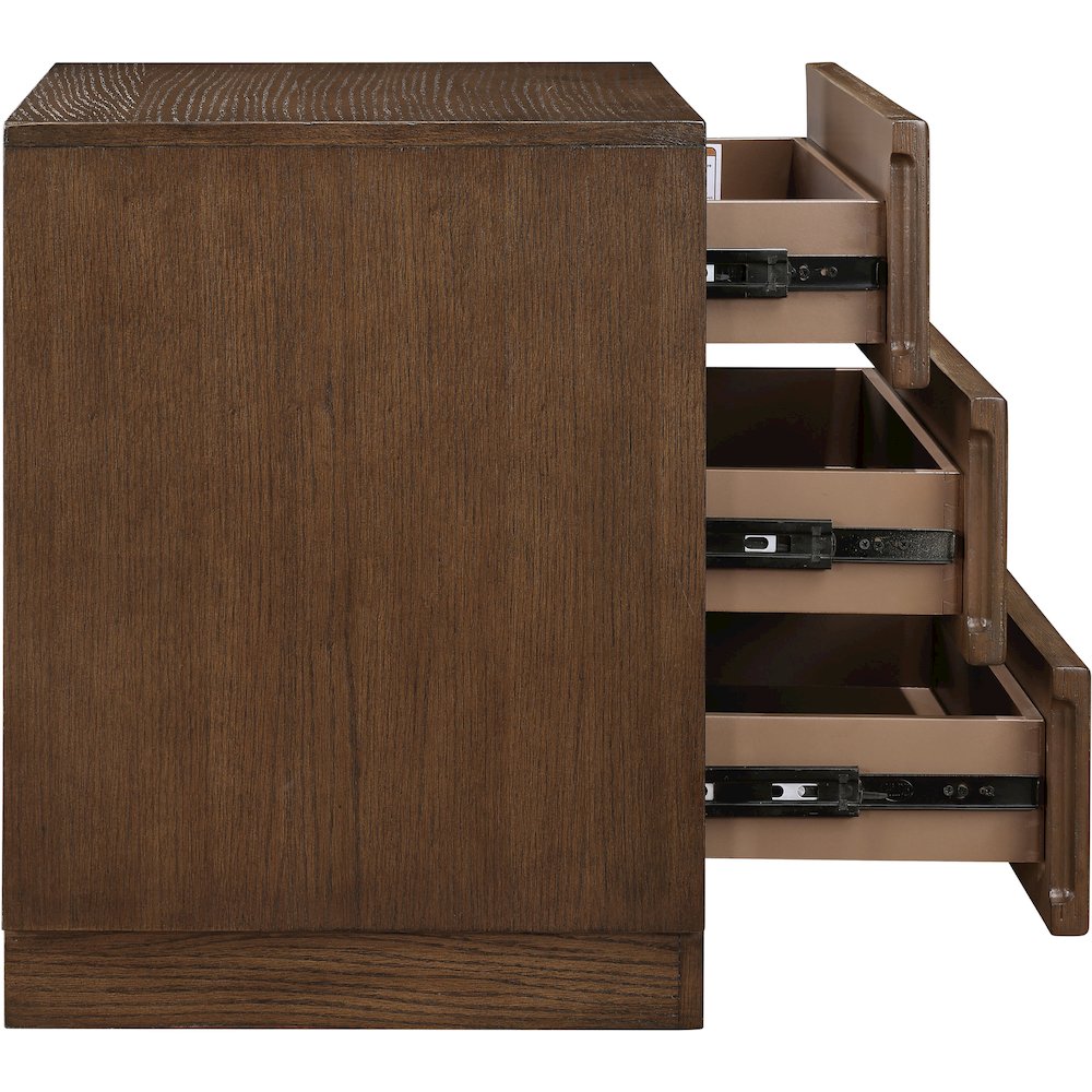 Weave Brown Night Stand