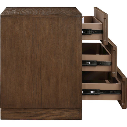 Weave Brown Night Stand