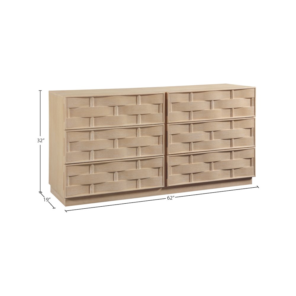 Weave Natural Dresser