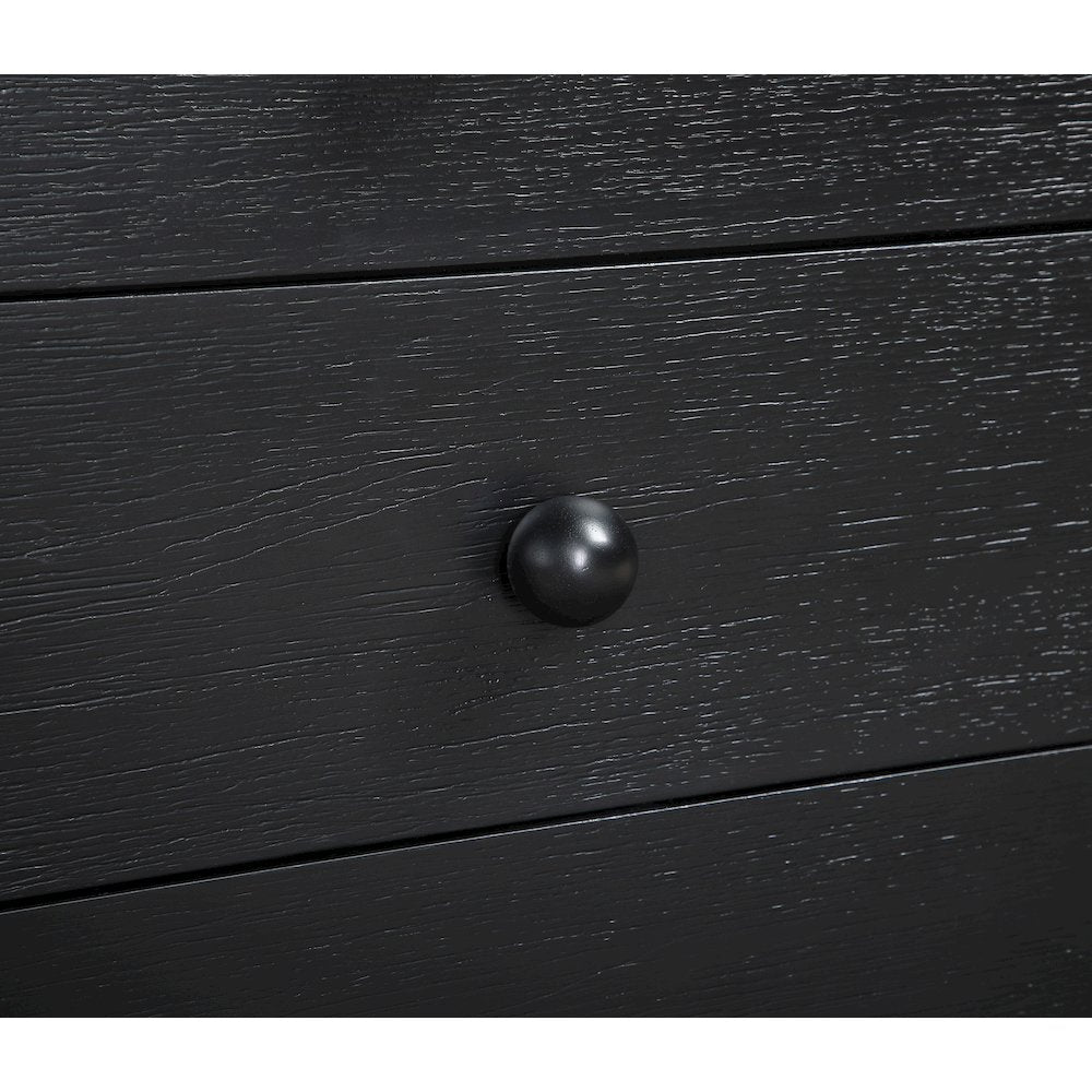 Askew Black Night Stand