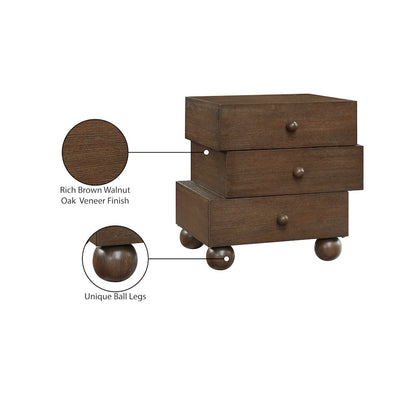 Askew Brown Night Stand