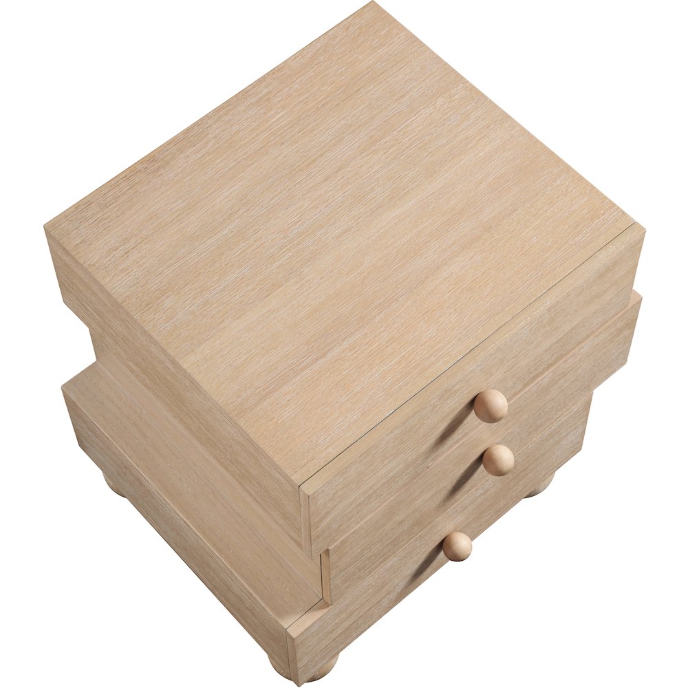 Askew Natural Night Stand