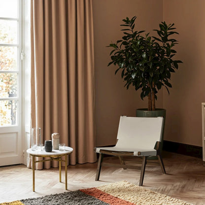 Rawlins Beige Vegan Leather Upholstered Accent Chair