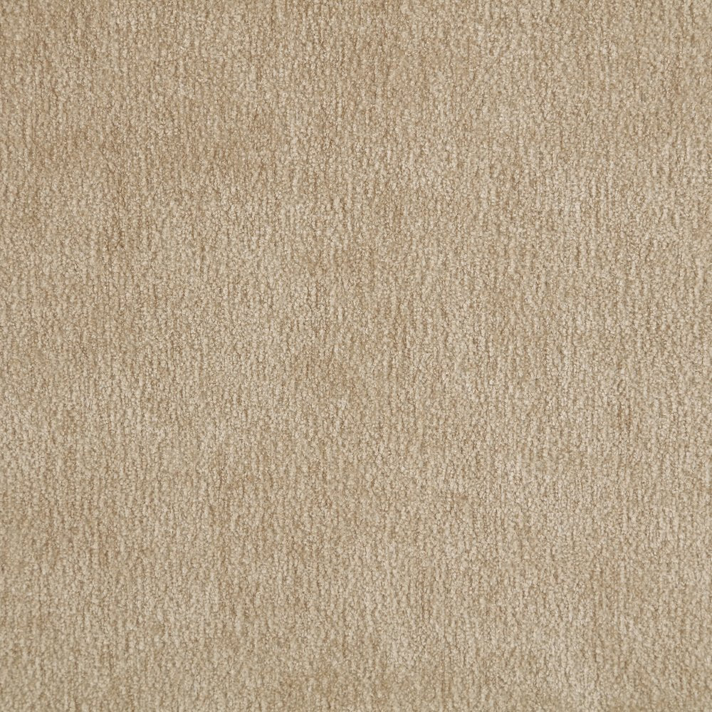 Neria Beige Chenille Fabric Upholstered Swivel Accent Chair