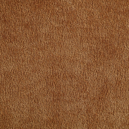Neria Cognac Chenille Fabric Upholstered Swivel Accent Chair