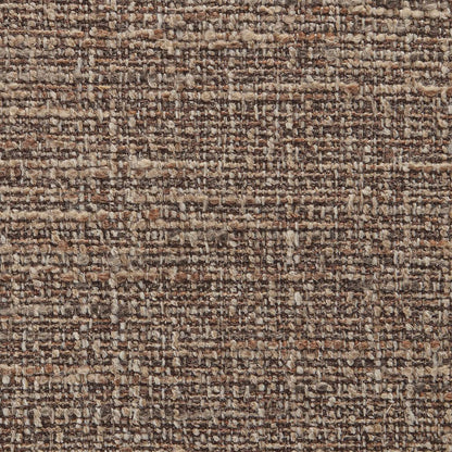 Vetra Brown Linen Textured Fabric Upholstered Accent Chair