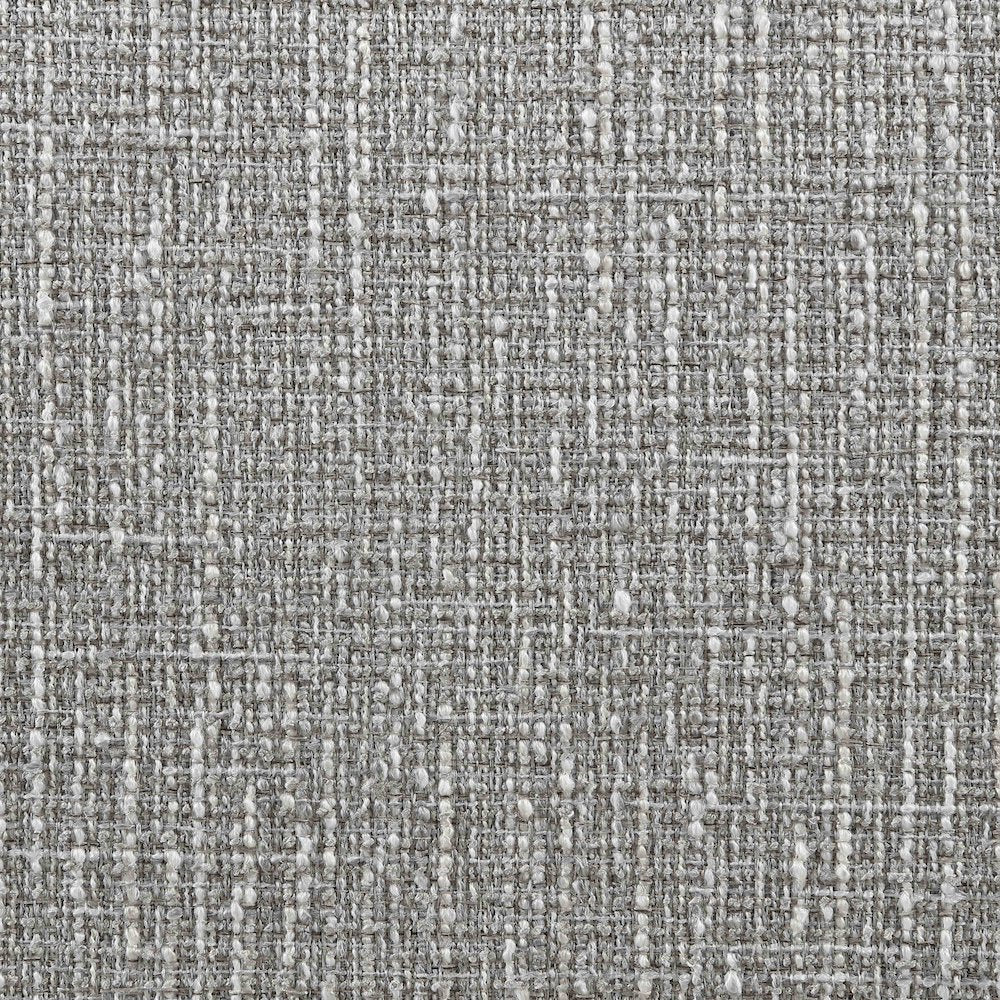 Vetra Grey Linen Textured Fabric Upholstered Accent Chair