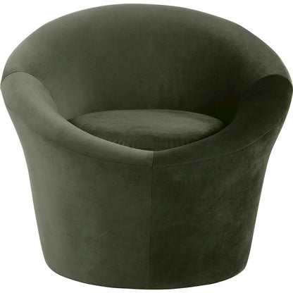 Tristan Green Velvet Accent Chair