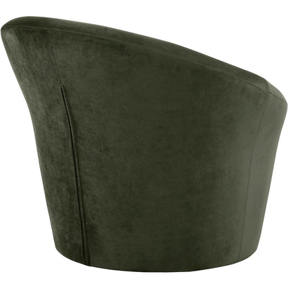 Tristan Green Velvet Accent Chair
