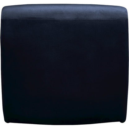 Nouveau Navy Velvet Accent Chair