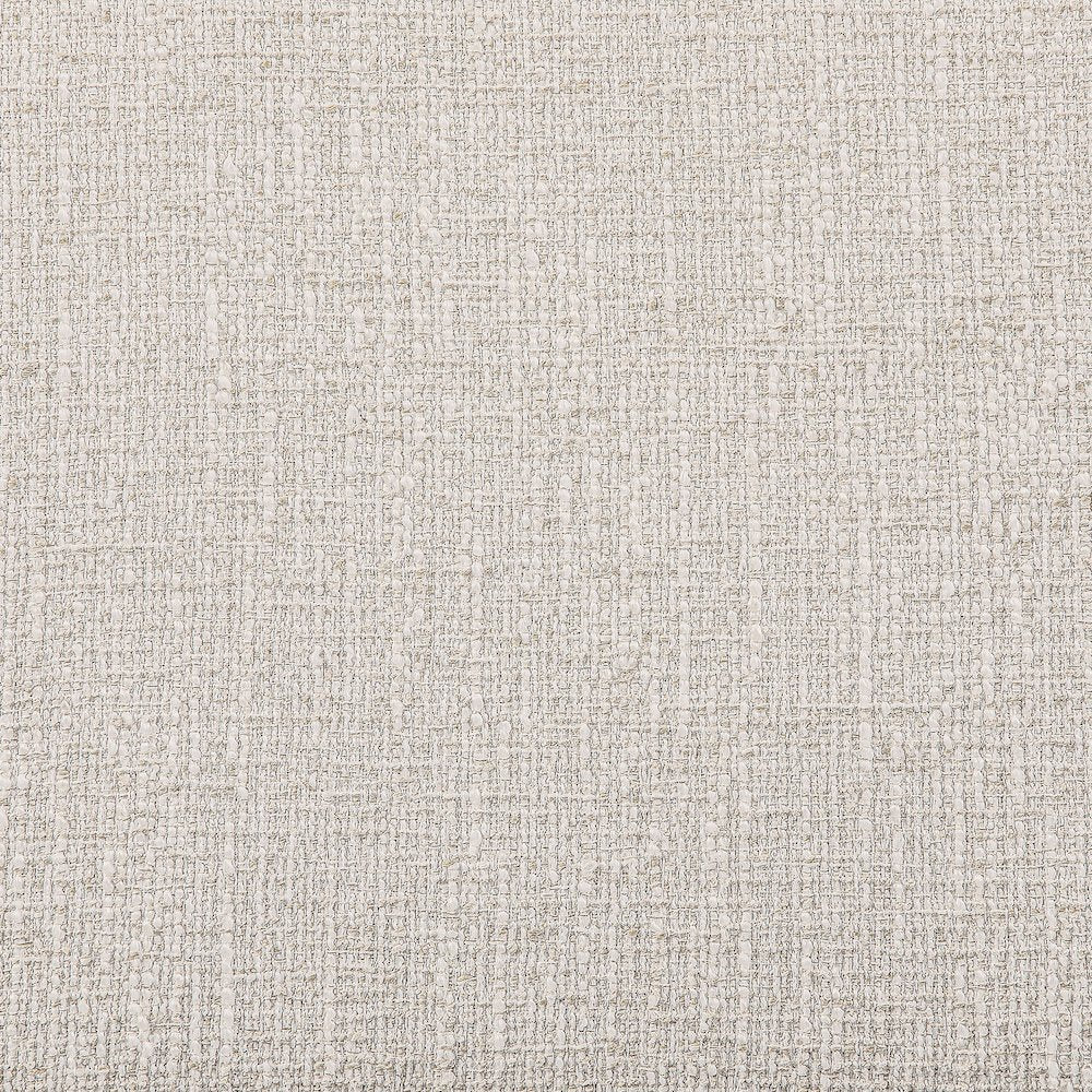 Nara Beige Linen Textured Fabric Upholstered Bench