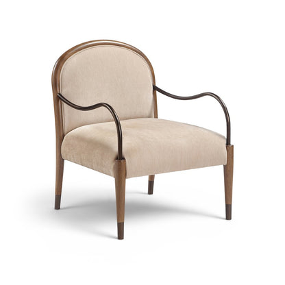 Cambria Beige Performance Fabric Upholstered Accent Chair