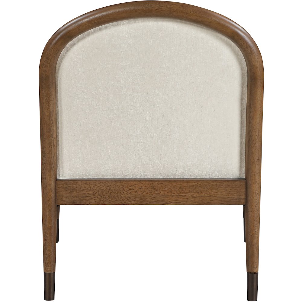 Cambria Cream Performance Fabric Upholstered Accent Chair