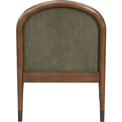Cambria Green Performance Fabric Upholstered Accent Chair