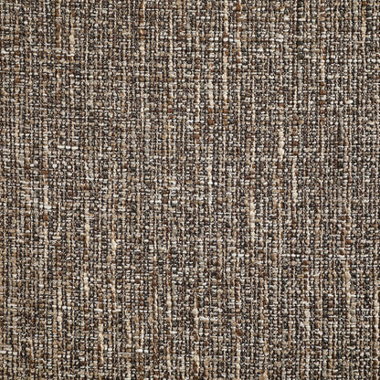 Marlowe Brown Linen Textured Fabric Upholstered Swivel Accent Chair