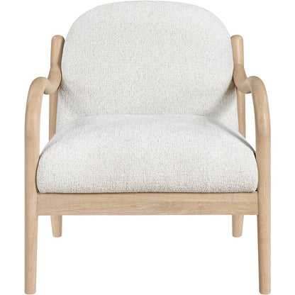 Helmsley Cream Performance Fabric Upholstered Accent Chair