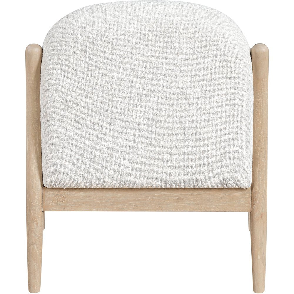 Helmsley Cream Performance Fabric Upholstered Accent Chair