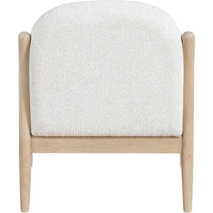 Helmsley Cream Performance Fabric Upholstered Accent Chair