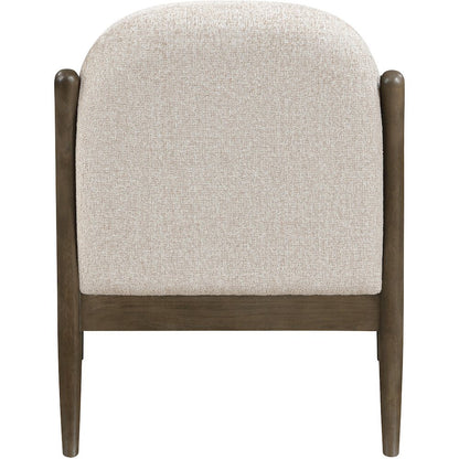Helmsley Beige Performance Fabric Upholstered Accent Chair