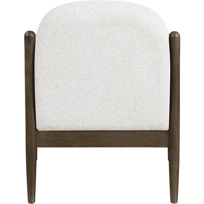 Helmsley Cream Performance Fabric Upholstered Accent Chair