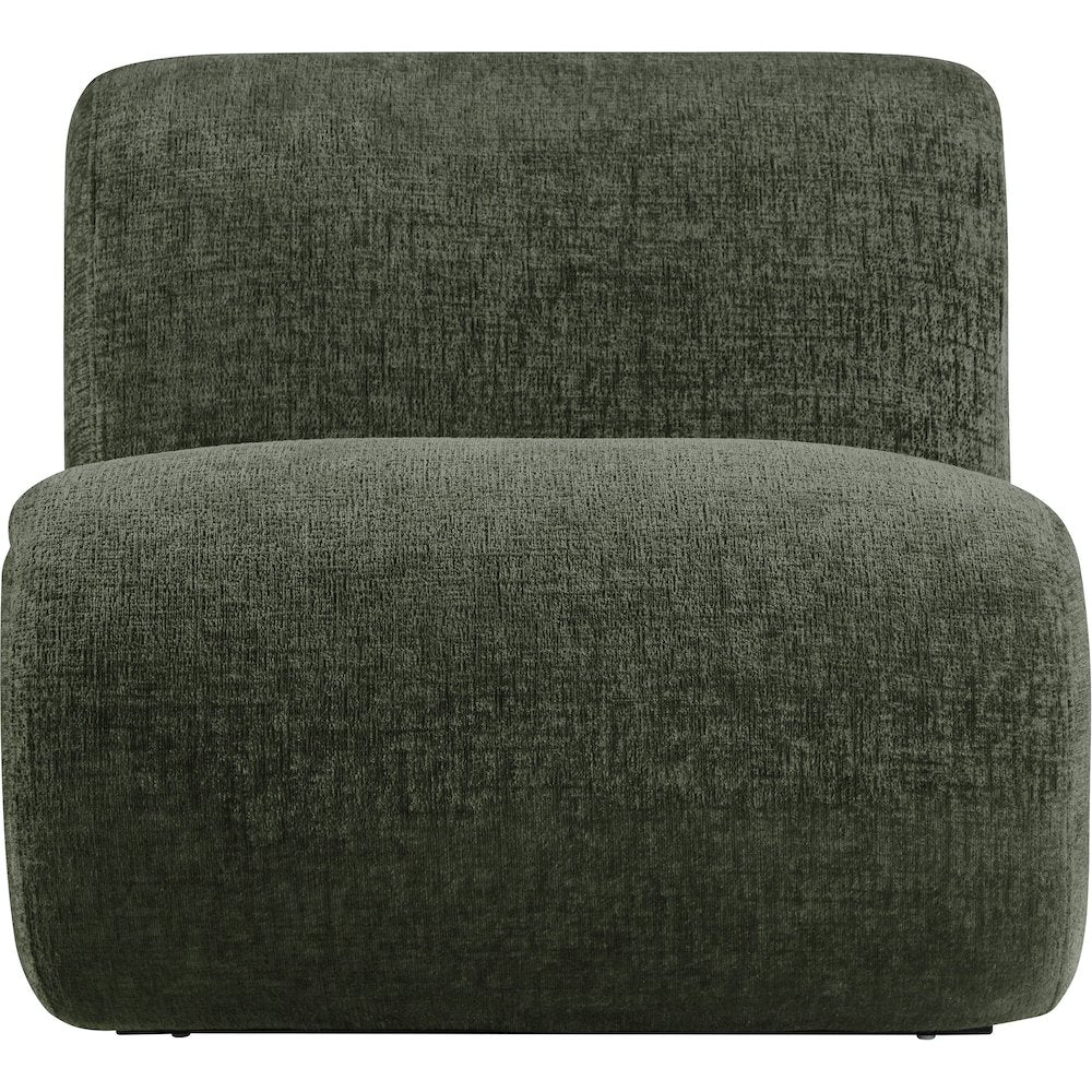 Akira Green Fabric Upholstered Accent Chair