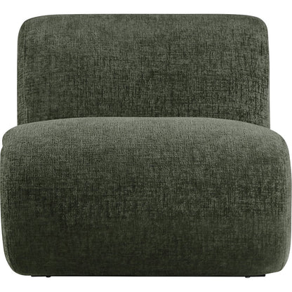 Akira Green Fabric Upholstered Accent Chair